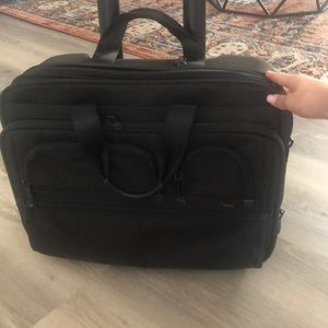 TUMI roller briefcase